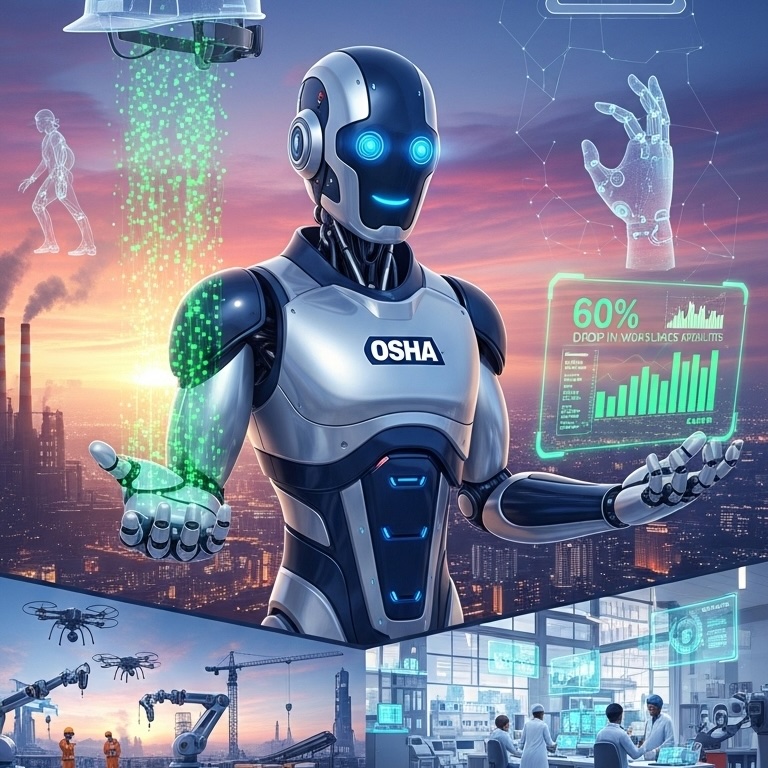 OSHA Enforcer - robot pictured