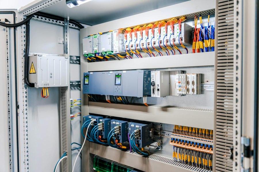 Industrial electrical control panel