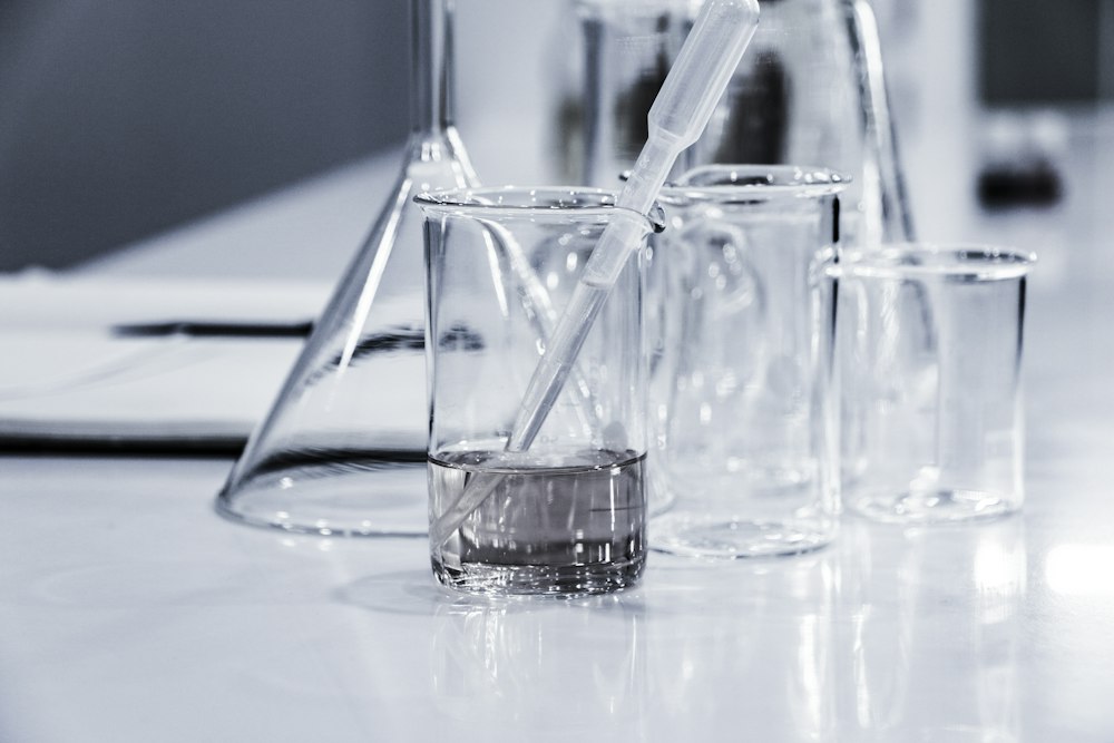Laboratory beakers